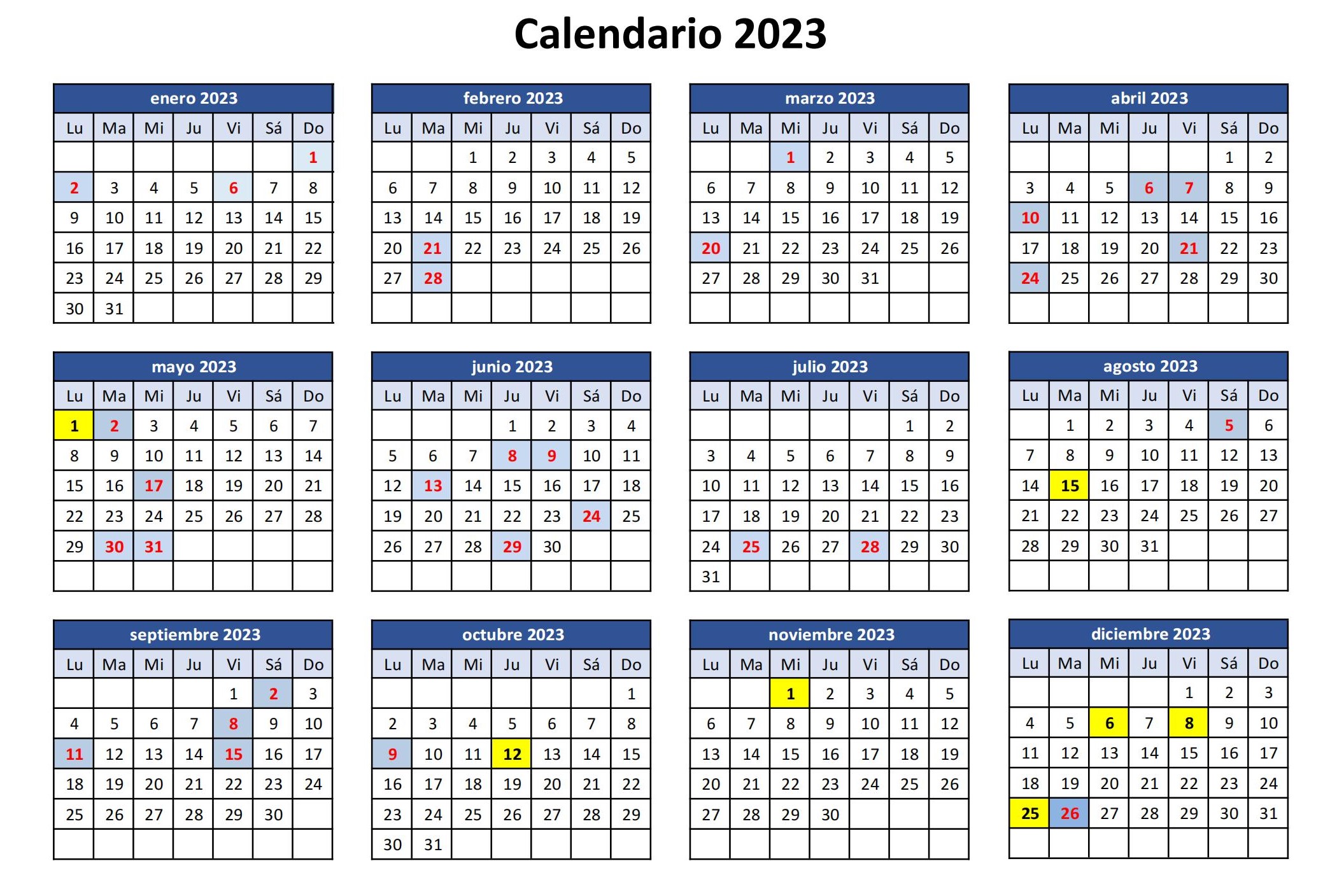 Calendario Laboral Puerto De Santa Maria Actualizado Octubre 2023
